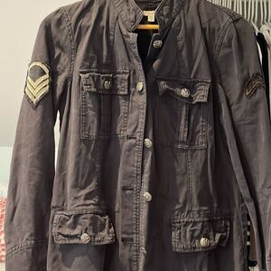 Urban Outfitters Dark Gray Utility Jacket